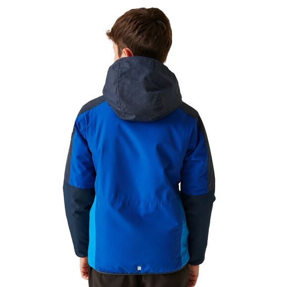 Regatta Childrens/Kids Volcanics VIII Terrain Print Reflective Jacket / Olympian